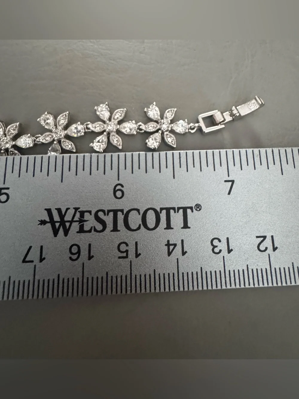New Nadri Floral Crystal Bracelet